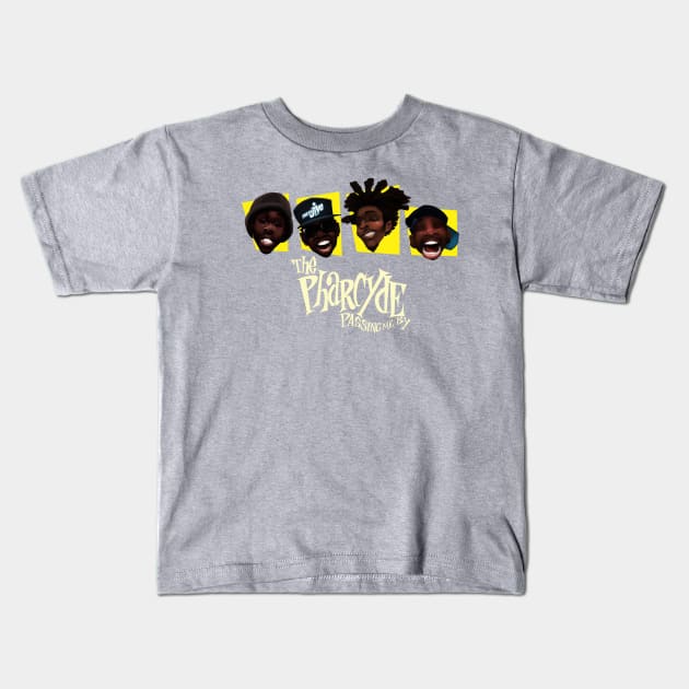 passing me by Kids T-Shirt by Dedos The Nomad